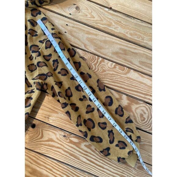Critter Costume One Piece Cheetah Costume One Size Unisex Brown - Picture 11 of 11